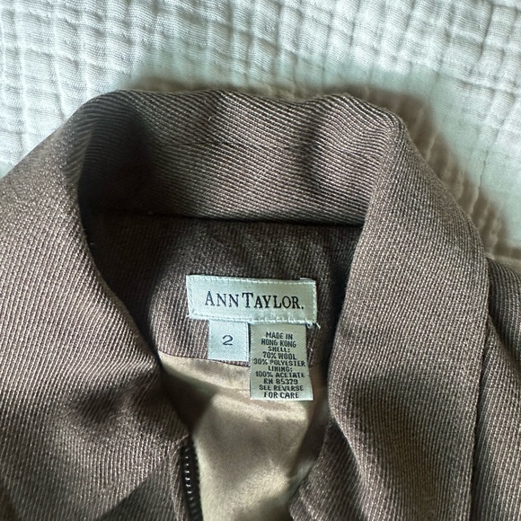 Ann Taylor Wool Blend Jacket - Picture 6 of 6